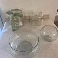 ۴ عدد تنگ شیشه ای|صنایع دستی و سایر لوازم تزئینی|تهران, جردن|دیوار