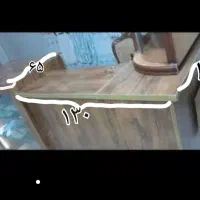 میز و ویترین بزرگ ام دی اف