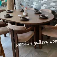 ارغوان میز ناهار خوری سبکِ کرکره ای ژینا|میز و صندلی غذاخوری|تهران, مینیسیتی (شهرک نفت)|دیوار