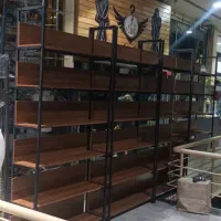 ویترین داروخانه ای قفسه لوازم خونگی سوپر مارکتی