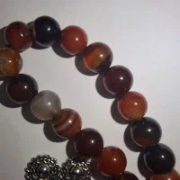 تسبیح عقیق سلیمانی با سر تسبیح استیل|جواهرات|ری, سیزده آبان|دیوار