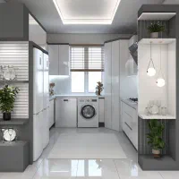 کابینت سه بعدی|مصالح و تجهیزات ساختمان|خنج, |دیوار