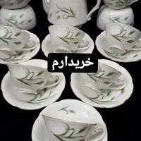 چینی گل سرخی میخک گندم لیلی مجنون|ظروف سرو و پذیرایی|کاشان, شهرک امیرالمومنین|دیوار