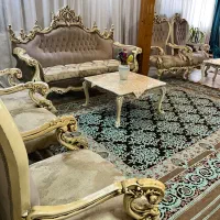 مبل سلطنتی ۸ نفره ومیز ناهار خوری
