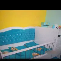تخت کودک نوجوان|تخت و صندلی بچه|آبیک, |دیوار