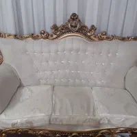 مبلمان ۷ نفره نیمه استیل