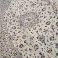 ۹متری دستبافت کاشان کرم مارک دار در حد نو|فرش|تهران, جهاد|دیوار