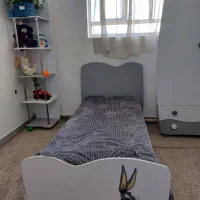 سرویس خواب کودک در حد نو|تخت و سرویس خواب|خرم‌آباد, |دیوار