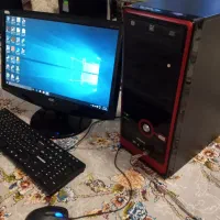 کامپیوتر قدرتمند X2 مانیتور ۱۹ گرافیک ۱ گیگ