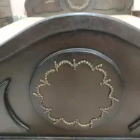 تخت خواب دو نفره چوبی|تخت و سرویس خواب|کاشمر, |دیوار