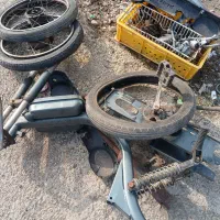 دو عدد موتور گازی یک عدد دوچرخه کرسی اصل|موتورسیکلت|رشت, پاستوریزه|دیوار