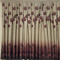 دو عدد پرده اتاق خواب