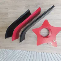 ست لوستر سقفی طرح ستاره و شلف سه تایی|صنایع دستی و سایر لوازم تزئینی|بروجن, |دیوار