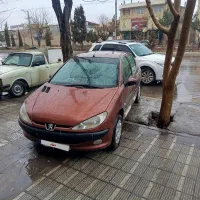 پژو ۲۰۶رنگ شکلاتی متالیک سفارشی دارای کروز