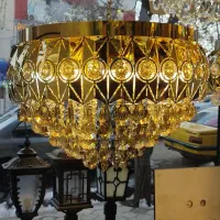 لوستر های کریستالی جدید زیر قیمت بازار|لوستر و چراغ آویز|اهر, |دیوار