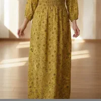 پوشاک زنانه نخی ساحلی