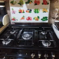 گاز 5شعله طرح فر