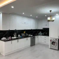 کابینت آماده پیش ساخته/آماده هایگلاس MDF/پانیذU458|مصالح و تجهیزات ساختمان|نور, |دیوار