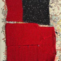 پلیور قلاب بافی سایز بزرگ