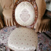 مبل و صندلی و میز نهارخوری و جلو مبلی