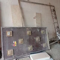 درب حیاط ورق سنگین