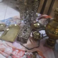سماور و سطل برنجی