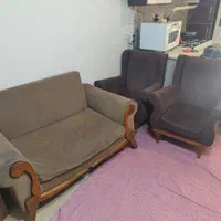 مبل ۷ نفره.نیازمندتعمیر.|مبلمان خانگی و میز عسلی|تهران, جیحون|دیوار