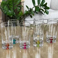 لیوان کریستال بلند