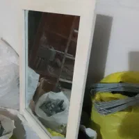 فروش آینه با قاب چوبی وغیره|آینه|قیدار, |دیوار