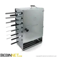 کباب پز ۱۴سیخ دادلیسان گازی سیخ گردان برقی|اجاق گاز و لوازم برقی پختوپز|ایلام, |دیوار