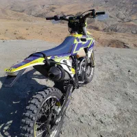 فلات طرح هاسکی موتور کایو رادیات آب|موتورسیکلت|قزوین, |دیوار