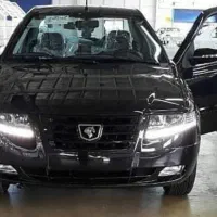 سمند سورن رنگ مشکی برقی