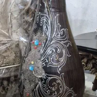 گلدان سفالی بلند|گل مصنوعی|خرمشهر, |دیوار