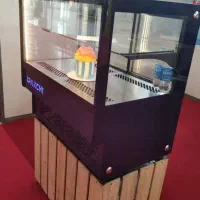 شوکیک رومیزی//یخچال ویترینی/یخچال مکعبی