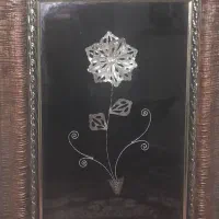 فروش گل نقره و گلدان تک|صنایع دستی و سایر لوازم تزئینی|اصفهان, بهارستان|دیوار