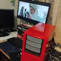 کیس گیم core i5 4460 رم ۸ Ferrari گرافیک gtx 470 8