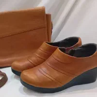 کیف کفش اصل چرم طبیعی زنانه
