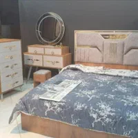 تخت دو نفره مدل حصیری چوبکده اهورا|تخت و سرویس خواب|الوند, |دیوار