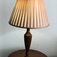 آباژور چوبی شمعدانی چوبی