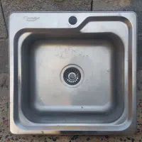 سینک تک لگن استیل