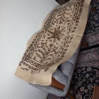 نمد ورگن اصل سایز بزرگ نونو|گلیم، جاجیم، گبه|کرمانشاه, |دیوار