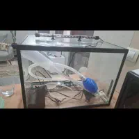 آکواریوم با تمام لوازم برای راه|لوازم جانبی حیوانات|تهران, آزادشهر|دیوار