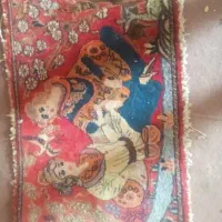 دو عدد تابلو فرش دستبافت