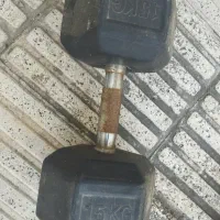 دمبل شیش ضلعی 15