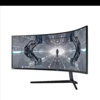 مانیتور۴۹اینچ خمیده سامسونگ|قطعات و لوازم جانبی رایانه|شریف‌آباد, |دیوار