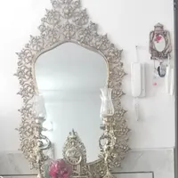 آینه شمعدان میز تلوزیون بوفه برنزی