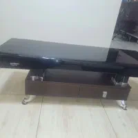 میز پذیرای، شیشه ای