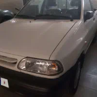 وانت پراید 151 سفید با لاینر پاششی