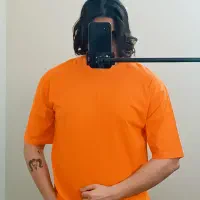 تیشرت ساده/بیسیک تمام نخ یقه گرد