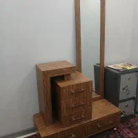 دراور چوبی رنگ گردویی